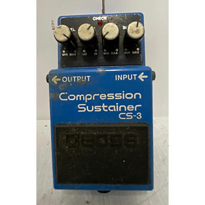 BOSS Used BOSS CS3 Compressor Sustainer Effect Pedal