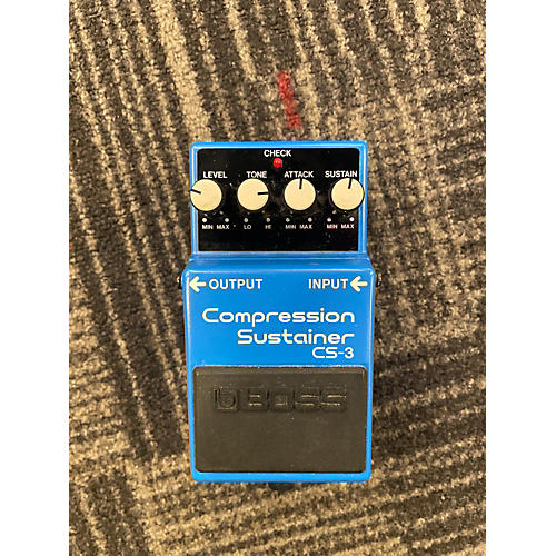 BOSS Used BOSS CS3 Compressor Sustainer Effect Pedal