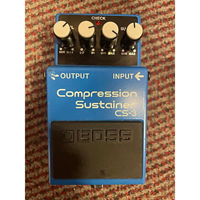 BOSS Used BOSS CS3 Compressor Sustainer Effect Pedal