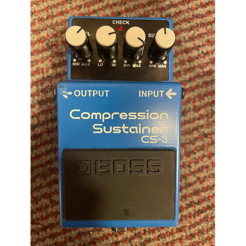 BOSS Used BOSS CS3 Compressor Sustainer Effect Pedal