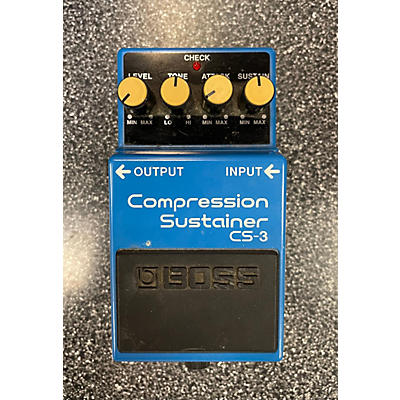 BOSS Used BOSS CS3 Compressor Sustainer Effect Pedal