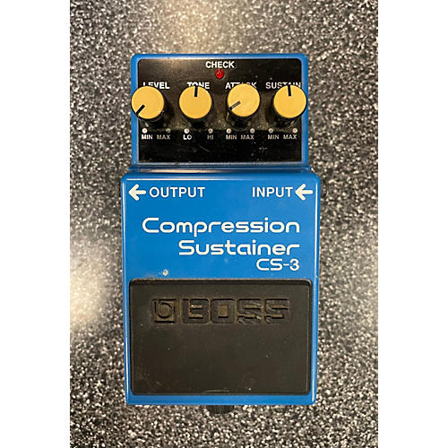 BOSS Used BOSS CS3 Compressor Sustainer Effect Pedal