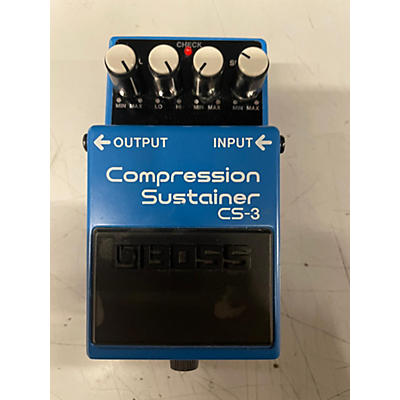 BOSS Used BOSS CS3 Compressor Sustainer Effect Pedal