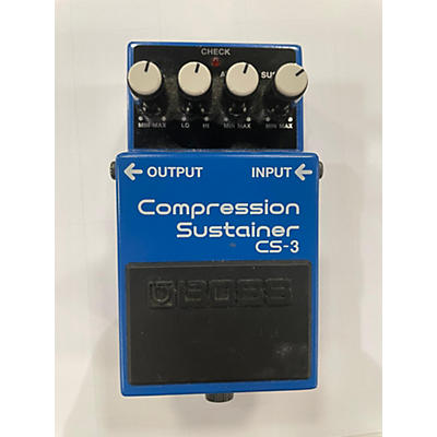 BOSS Used BOSS CS3 Compressor Sustainer Effect Pedal