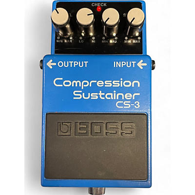 BOSS Used BOSS CS3 Compressor Sustainer Effect Pedal