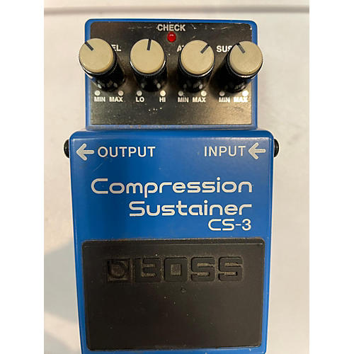 BOSS Used BOSS CS3 Compressor Sustainer Effect Pedal