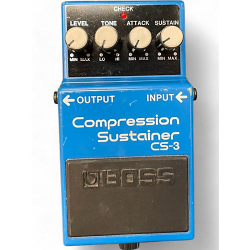 BOSS Used BOSS CS3 Compressor Sustainer Effect Pedal