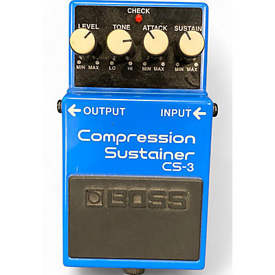 BOSS Used BOSS CS3 Compressor Sustainer Effect Pedal