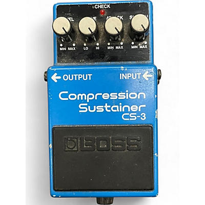 BOSS Used BOSS CS3 Compressor Sustainer Effect Pedal