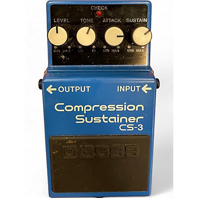 BOSS Used BOSS CS3 Compressor Sustainer Effect Pedal