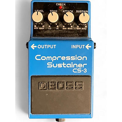 BOSS Used BOSS CS3 Compressor Sustainer Effect Pedal