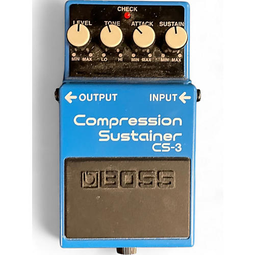 BOSS Used BOSS CS3 Compressor Sustainer Effect Pedal