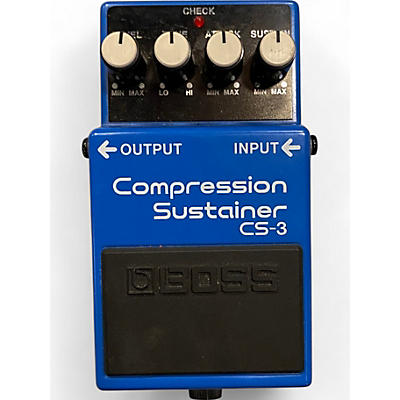 BOSS Used BOSS CS3 Compressor Sustainer Effect Pedal