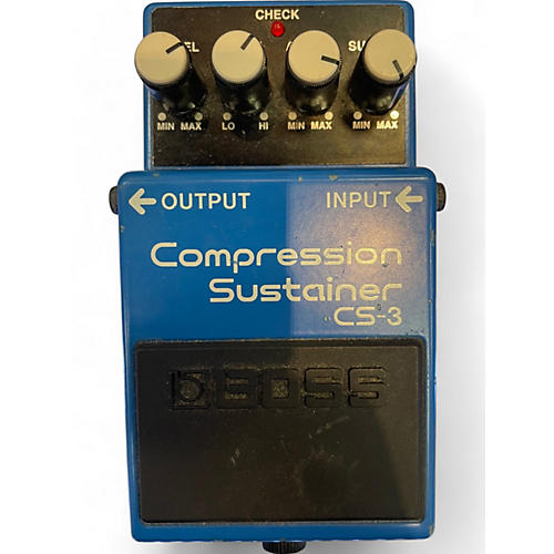 BOSS Used BOSS CS3 Compressor Sustainer Effect Pedal