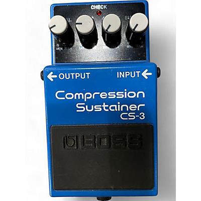 BOSS Used BOSS CS3 Compressor Sustainer Effect Pedal