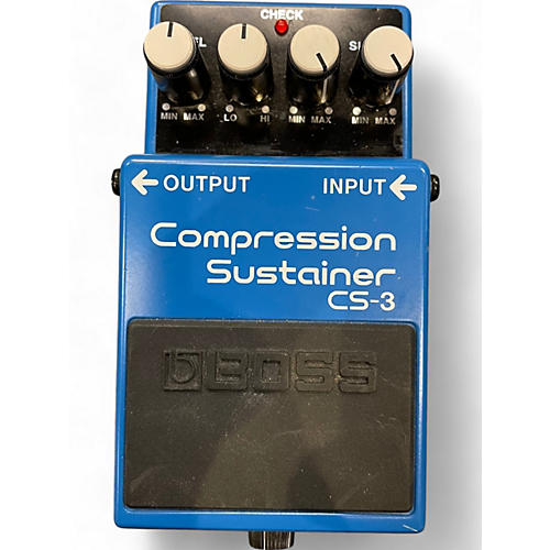 BOSS Used BOSS CS3 Compressor Sustainer Effect Pedal