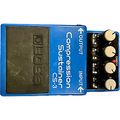 Used BOSS CS3 Compressor Sustainer Effect Pedal