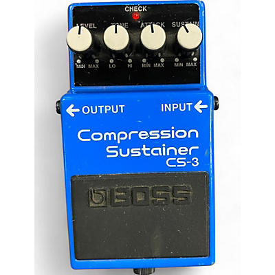 BOSS Used BOSS CS3 Compressor Sustainer Effect Pedal