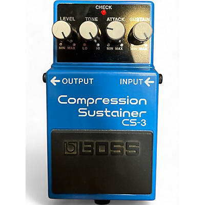 BOSS Used BOSS CS3 Compressor Sustainer Effect Pedal