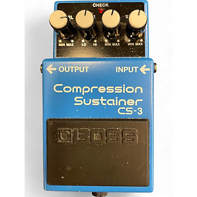 BOSS Used BOSS CS3 Compressor Sustainer Effect Pedal