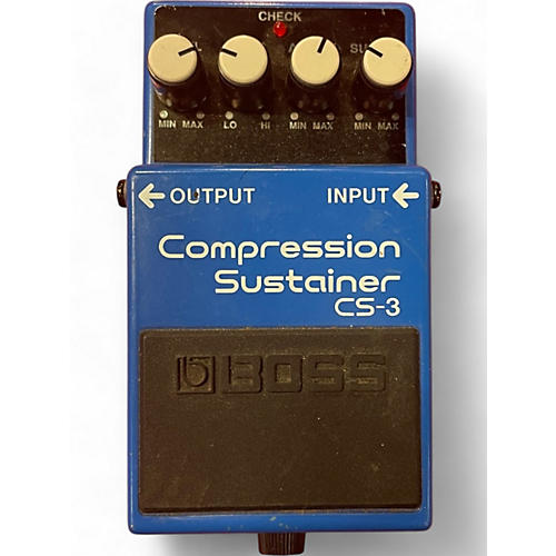 BOSS Used BOSS CS3 Compressor Sustainer Effect Pedal