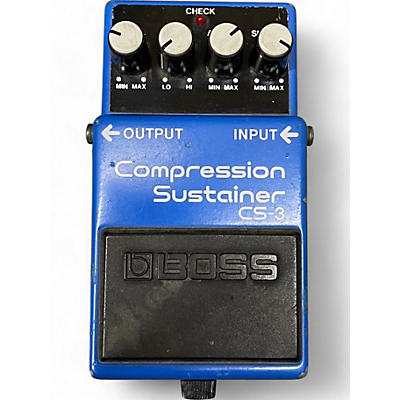 Used BOSS CS3 Compressor Sustainer Effect Pedal