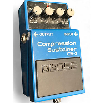 Used BOSS CS3 Compressor Sustainer Effect Pedal