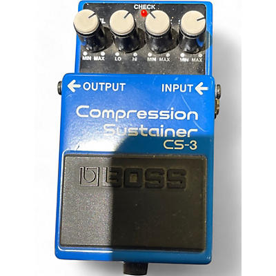 BOSS Used BOSS CS3 Compressor Sustainer Effect Pedal