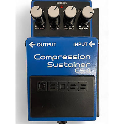 Used BOSS CS3 Compressor Sustainer Effect Pedal