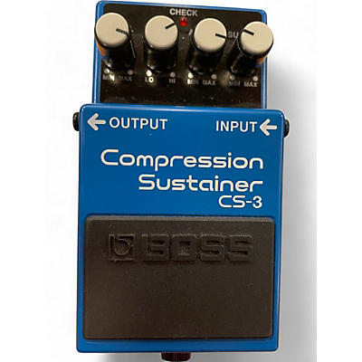 BOSS Used BOSS CS3 Compressor Sustainer Effect Pedal