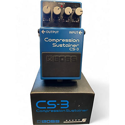 Used BOSS CS3 Compressor Sustainer Effect Pedal