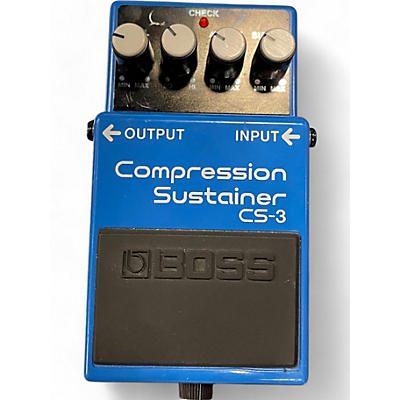 BOSS Used BOSS CS3 Compressor Sustainer Effect Pedal