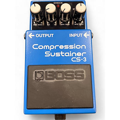 BOSS Used BOSS CS3 Compressor Sustainer Effect Pedal