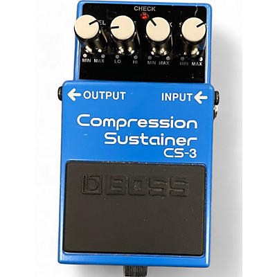 Used BOSS CS3 Compressor Sustainer Effect Pedal