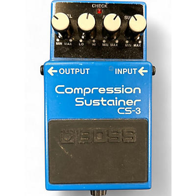 Used BOSS CS3 Compressor Sustainer Effect Pedal