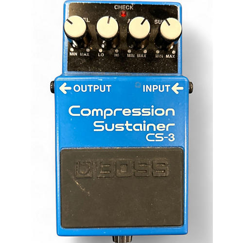 Used BOSS CS3 Compressor Sustainer Effect Pedal