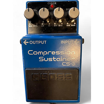 Used BOSS CS3 Compressor Sustainer Effect Pedal