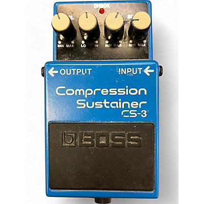 Used BOSS CS3 Compressor Sustainer Effect Pedal