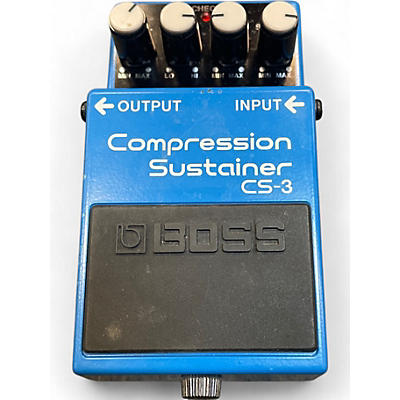 Used BOSS CS3 Compressor Sustainer Effect Pedal