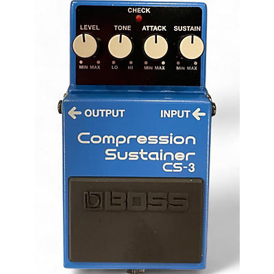 Used BOSS CS3 Compressor Sustainer Effect Pedal