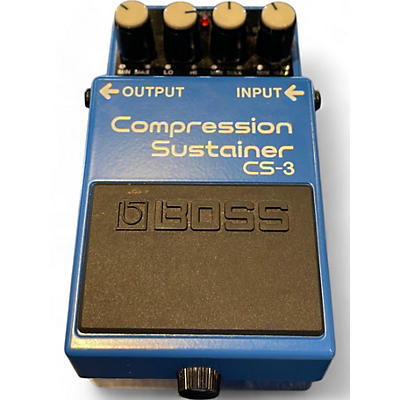 Used BOSS CS3 Compressor Sustainer Effect Pedal