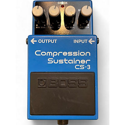 Used BOSS CS3 Compressor Sustainer Effect Pedal