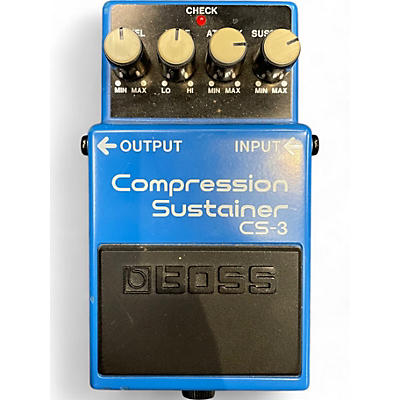 Used BOSS CS3 Compressor Sustainer Effect Pedal