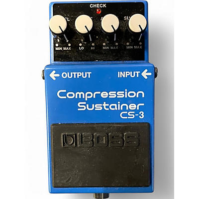 Used BOSS CS3 Compressor Sustainer Effect Pedal