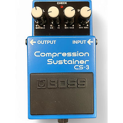 Used BOSS CS3 Compressor Sustainer Effect Pedal