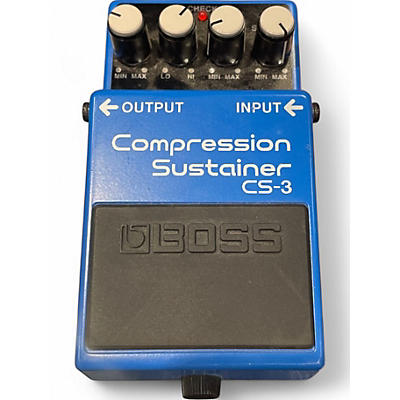 Used BOSS CS3 Compressor Sustainer Effect Pedal