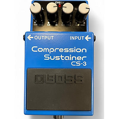 Used BOSS CS3 Compressor Sustainer Effect Pedal