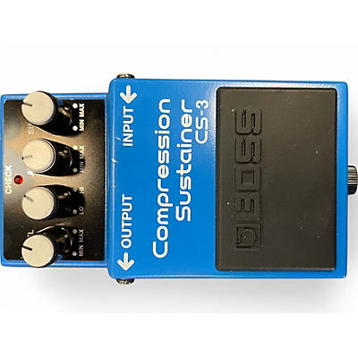 Used BOSS CS3 Compressor Sustainer Effect Pedal