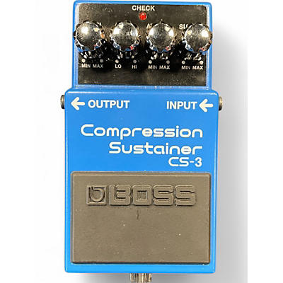 Used BOSS CS3 Compressor Sustainer Effect Pedal