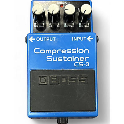 Used BOSS CS3 Compressor Sustainer Effect Pedal